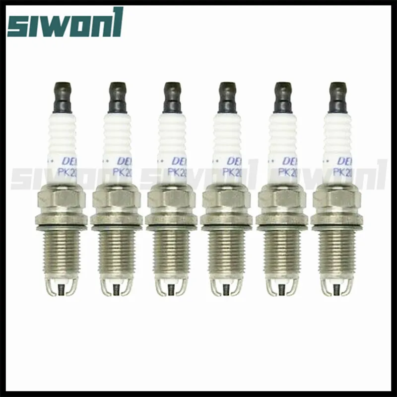 

6pcs/lot Platinum Spark Plug 9091901194 PK20TR11 For Toyota Avensis Avalon Camry Rav4 Sienna Lexus ES300 90919-01194