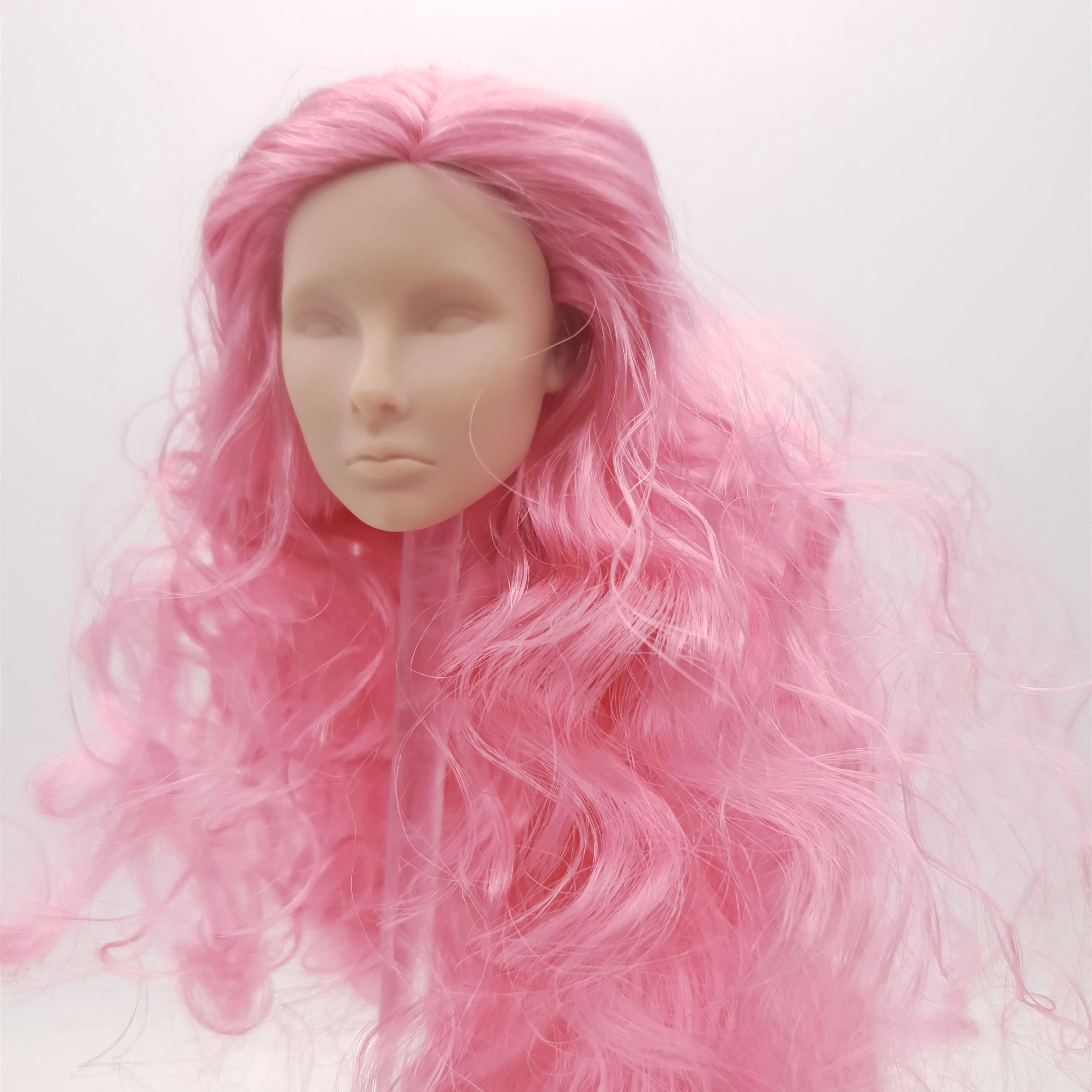 

Fashion Royalty Nu.face Giselle 1:6 Scale Pink Hair FR White Skin Integrity Doll Head