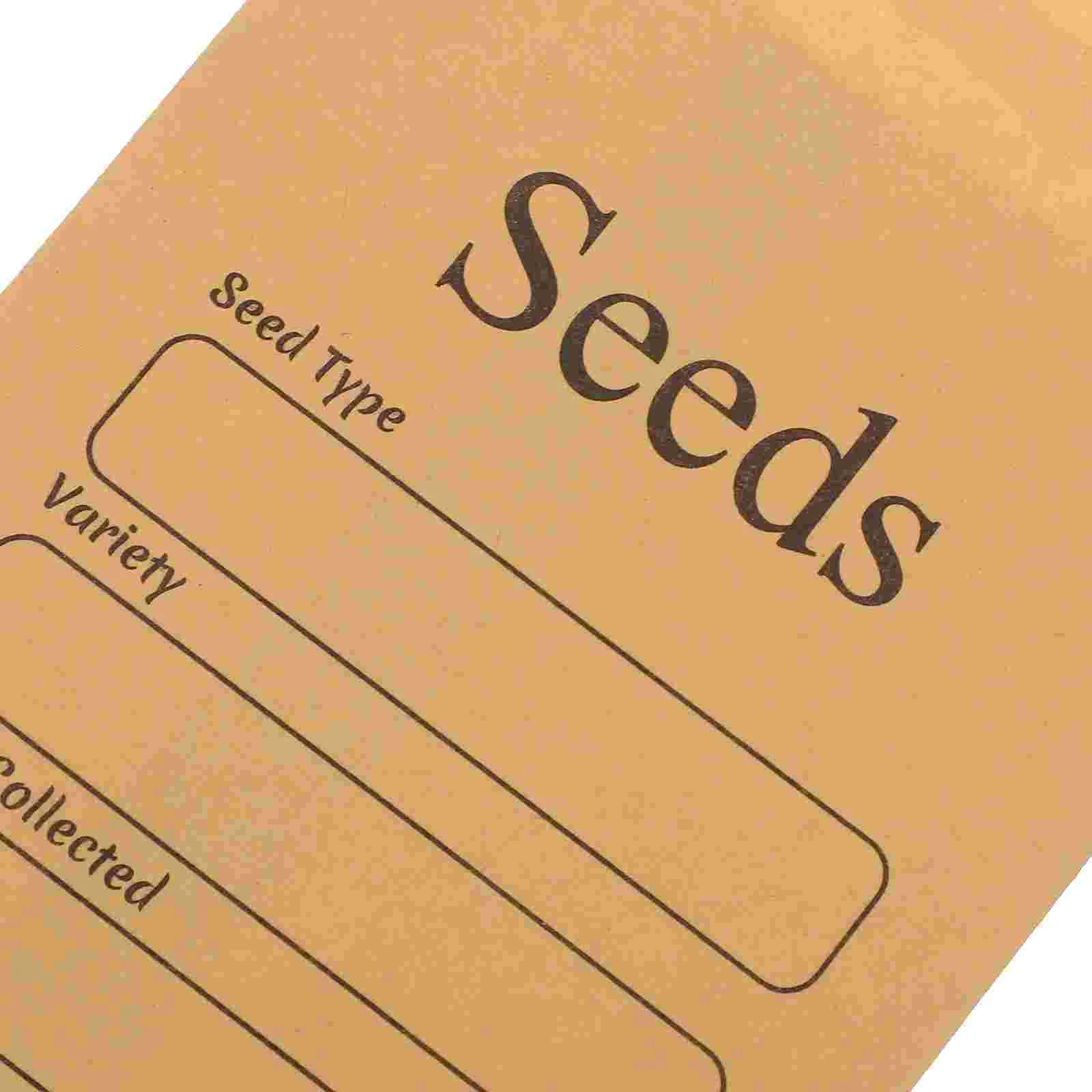 50 Pcs Seeds Packets Envelopes Money Bags Blank Mini 1200X800X010CM Envelops for Presents Small