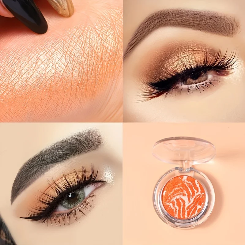 ダイナミック防水アイシャドウパレット - グリッターアイシャドウ真珠光沢のあるハイライターパウダーで明るく輝くメイクアップルック