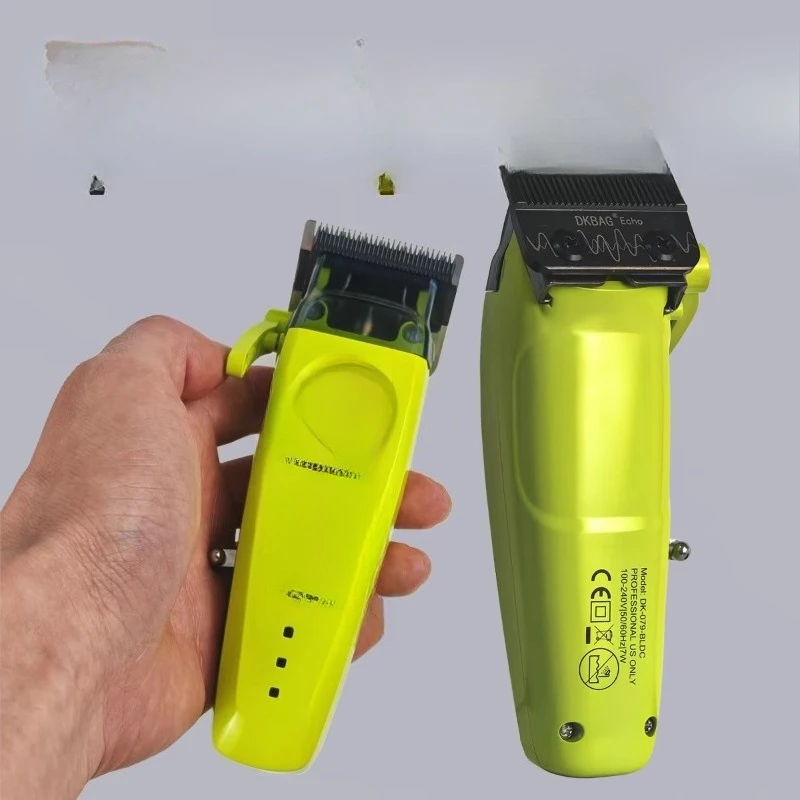Hair Clipper Rechargeable Brushless Barber Mchine Metal Body Electric Hair Trimmer Clipper for Salon Use view 2