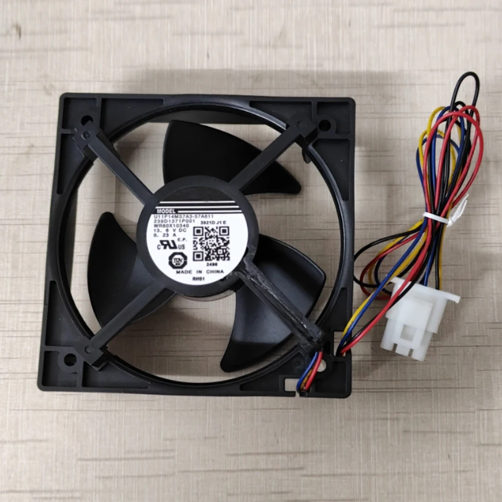 

1 PCS U11P14MS7A3-57A611 Refrigerator Evaporator Fan Motor 13.6V 0.23A WR60X10340 Fridge Cooling Fan Motor Refrigerator Parts