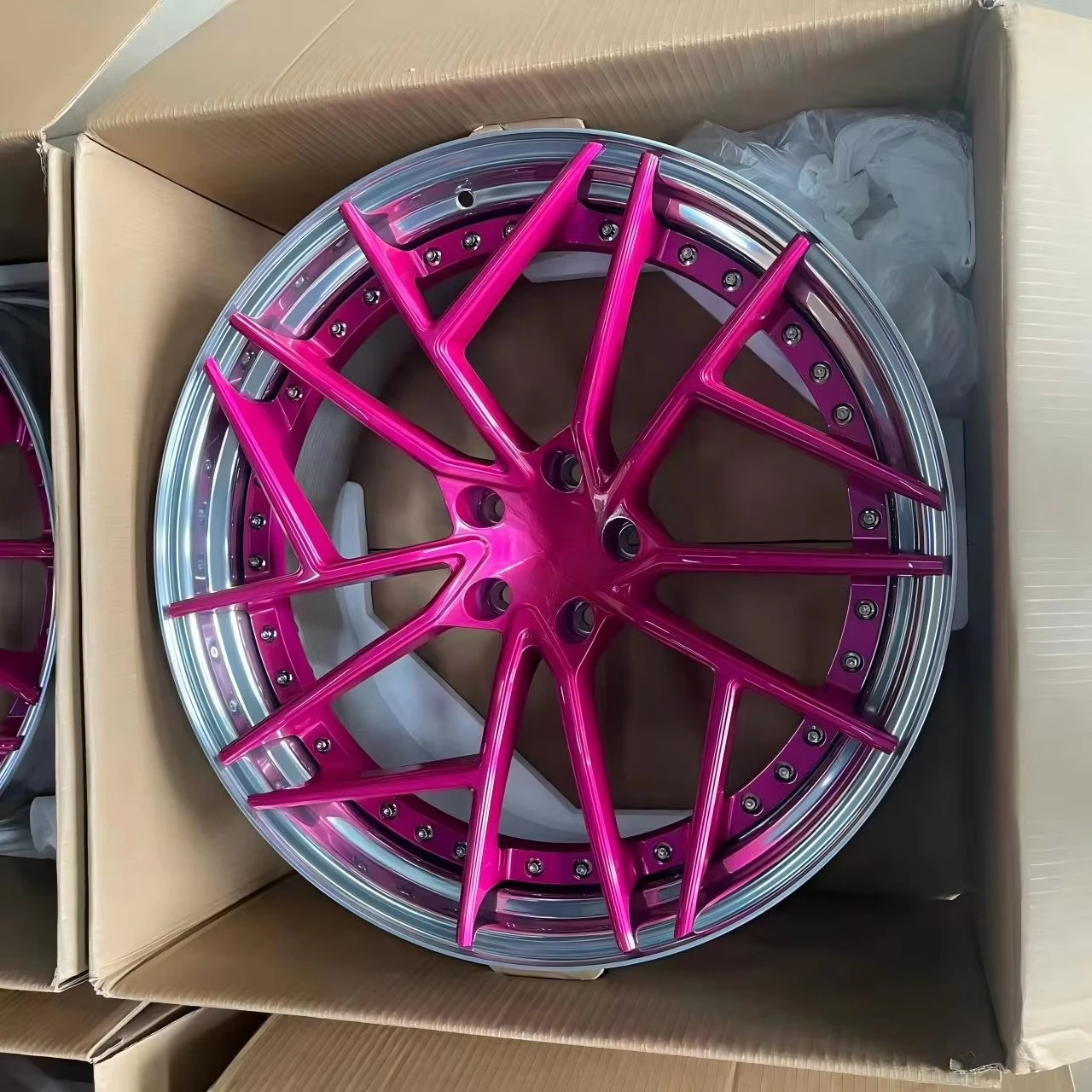 22 Inch 2 Piece Forged Alloy Wheels Custom Concave Car Rims Fit  and 6 Series 5x112 5x120