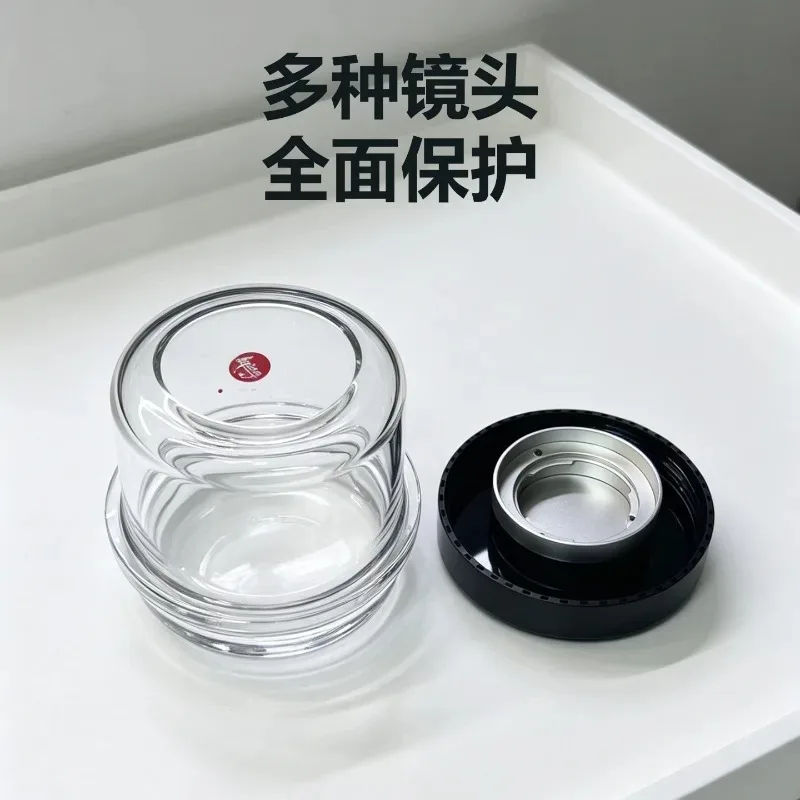 Thickened Lens Storage Pouch for Vintage Manual Focus Lenses, Soft Carrying Bag for Camera Lens, Protective Case