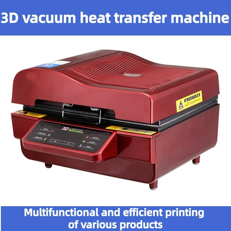 3D vacuum heat transfer printing machine baking cup printing mobile phone case heat transfer hot stamping machine