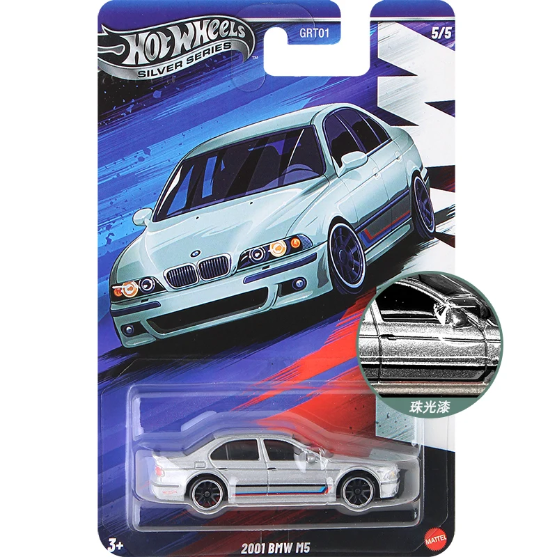 Hot Wheels Alloy Sports Car Bmw M Series Simulation Toy Car Model Grt01 Alloy Car Cast Collectible Toy Boy And Car Lovers Gift