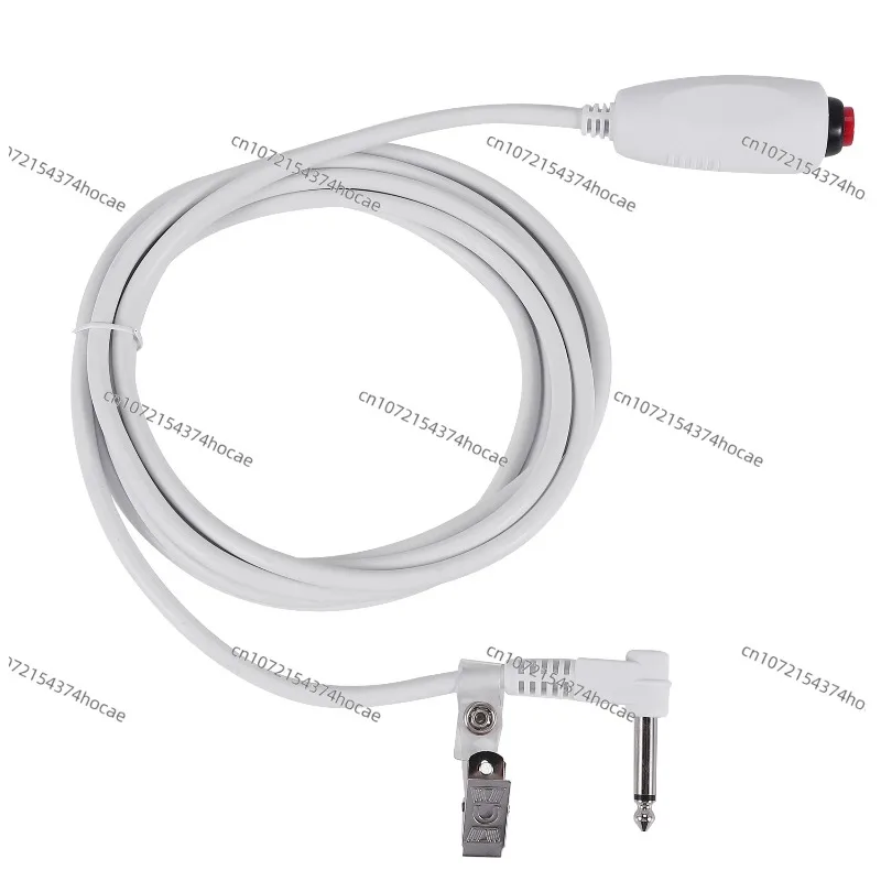

AT59 Nurse Call Cable 6.35mm Line Nurse Call Device Emergency Call Cable with Push Button Switch