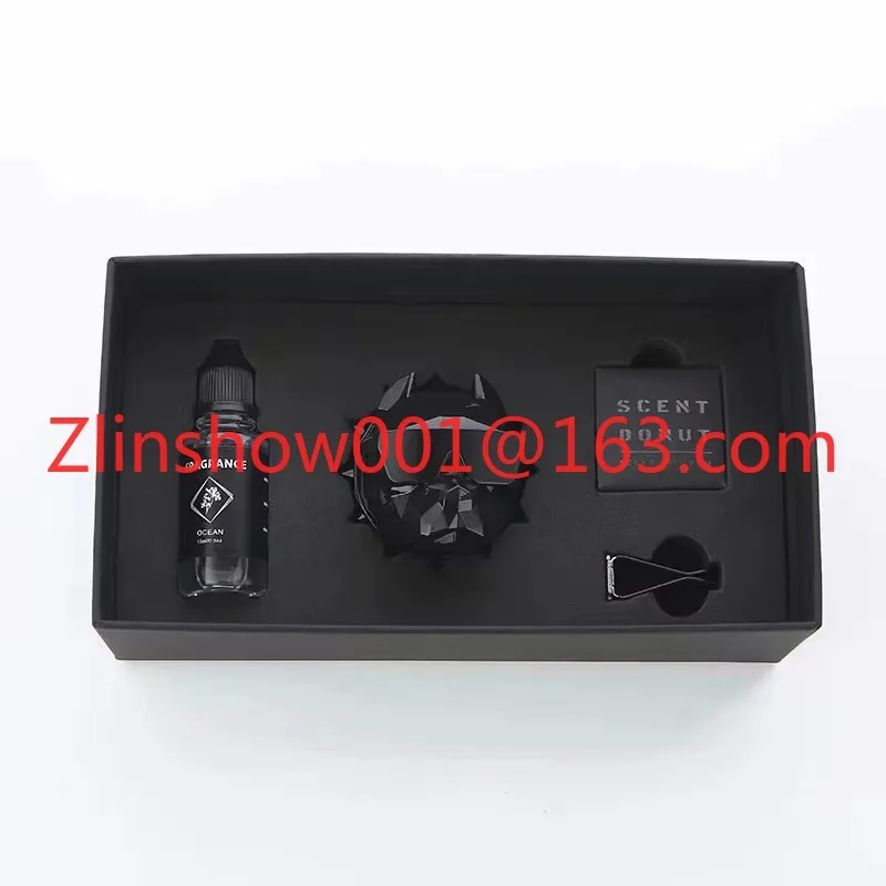 Car Ventilation Perfume Aromatherapy Diffuser Bulldog Dog Head air Freshener Perfume