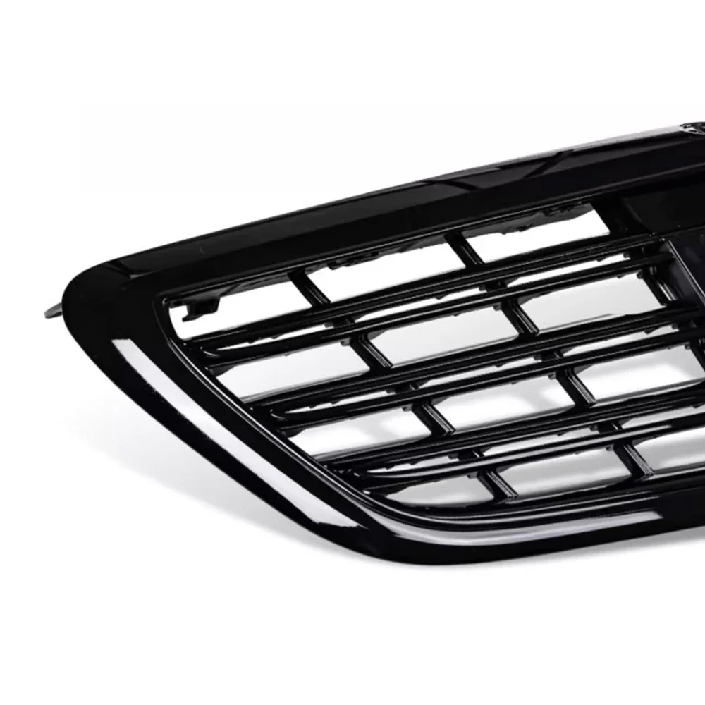 For Mercedes-Benz W222 S-Class S320 S400 S350 S500 S450 S600 2014-2019 Car Front Bumper Grille Grills Facelift ABS Racing Grill