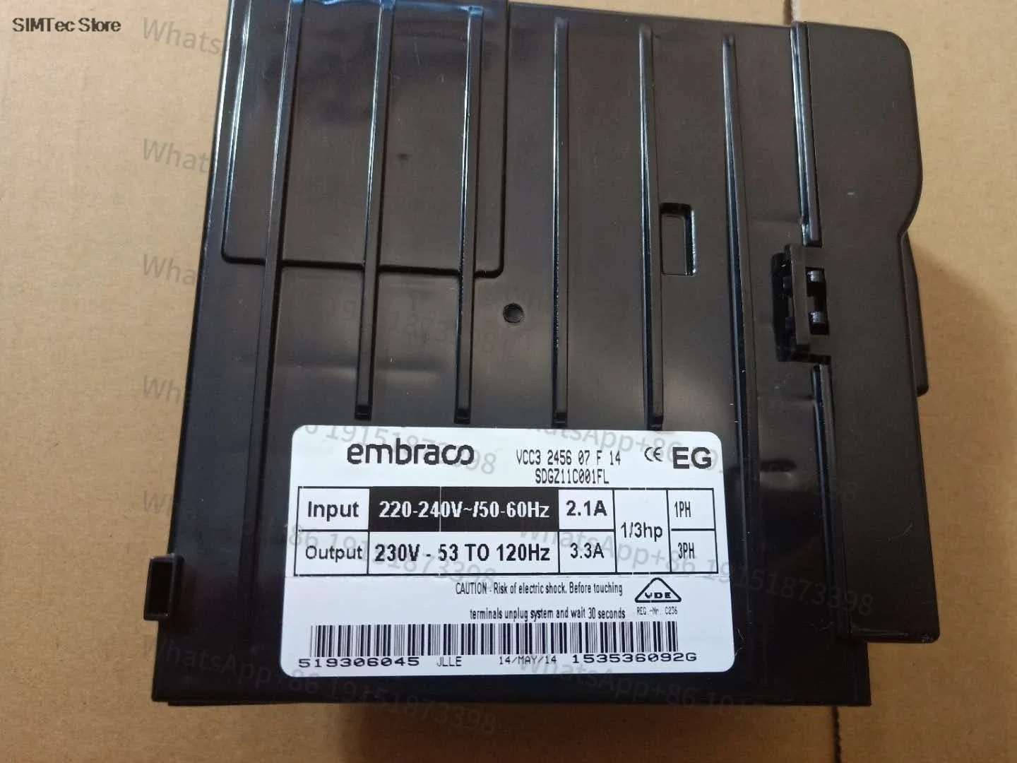 

Suitable for refrigerator module board EECON VCC3 2456 07 F 14 0193525122 inverter board driver board frequency control panel