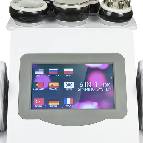 6-in-1 40K Ultrasonic Cavitation Body Sculpting Machine