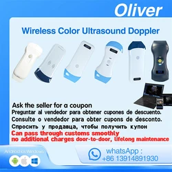 Wireless Ultrasound Probe Scanner Portable Machine WIFI Ultrasound Scanner Machine Support iOS Android Windows Free Suitcase