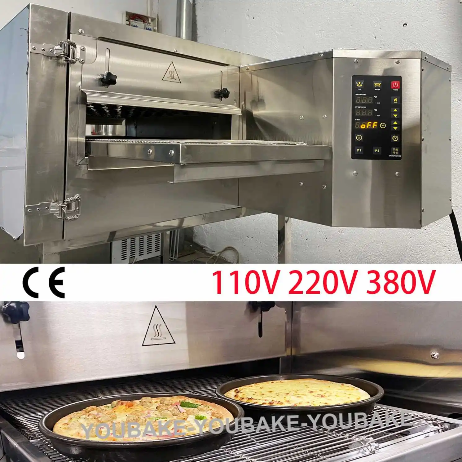 Factory Direct Sales Reasonable Price Pizza Oven Industrial