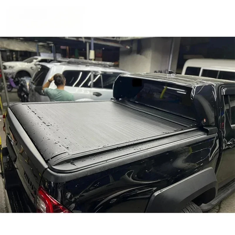 Factory Hot Sale Auto Aluminum Alloy Pickup Truck Roller Lid Tonneau Cover