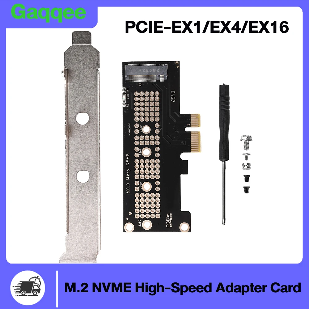 

M2 Built-in Adapter Card PCIe to M.2 Solid State NVME Hard Drive PCI-X1X4X16 Built-in Expansion Card