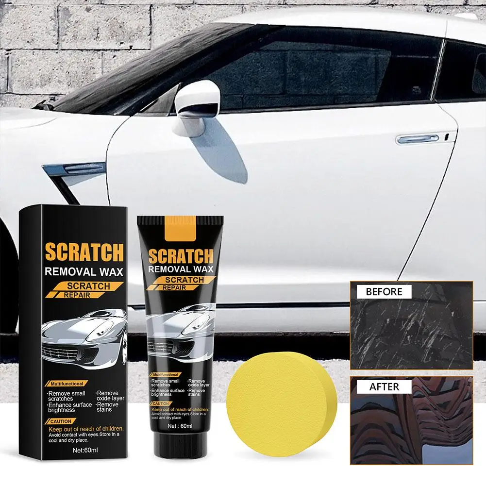 Car Scratch Repair Paste Car Paint Repair Polish Wax Surface Oxide Layers Stains Repairs Universal Auto Care Repair Renew Gloss
