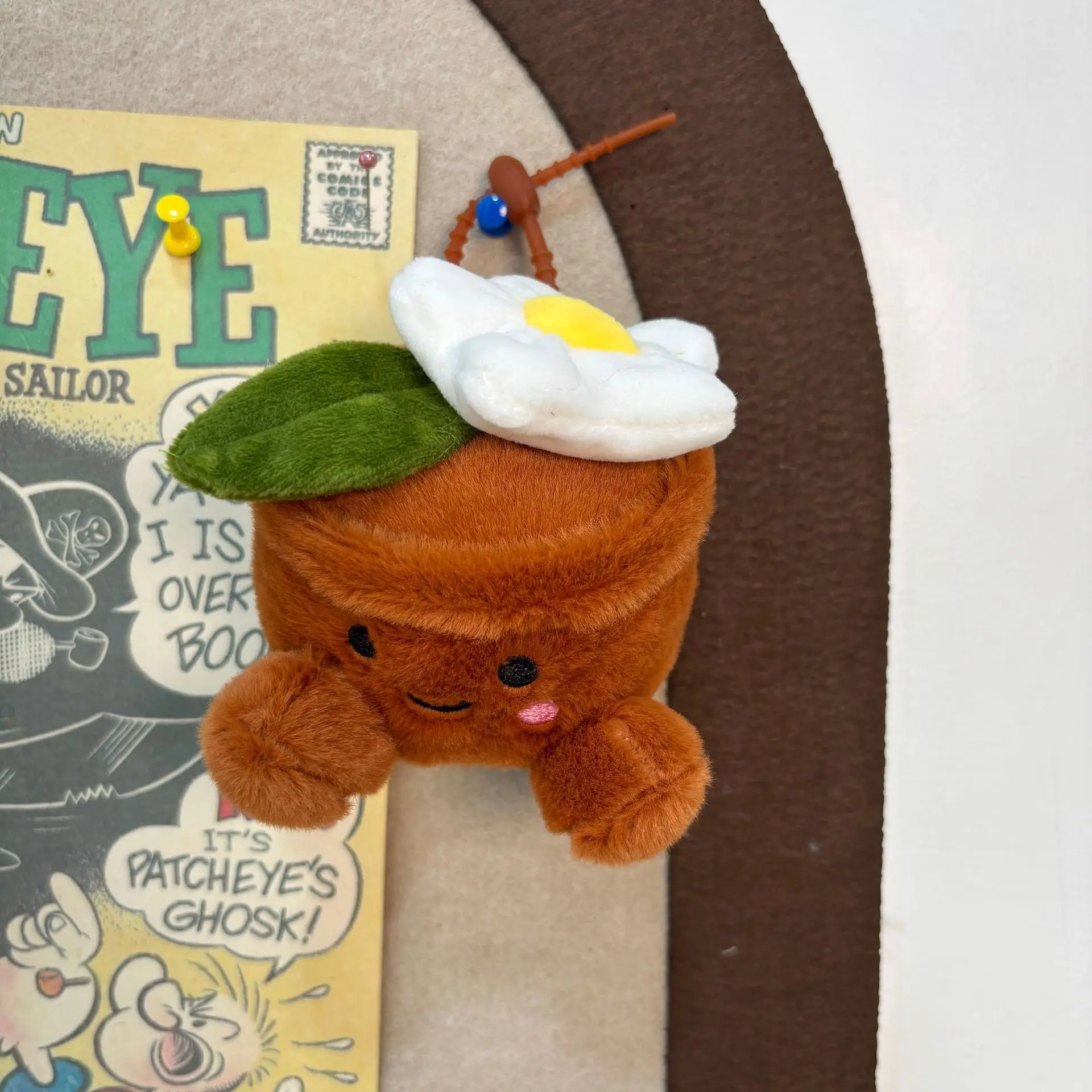 Cartoon Plüsch Puppe Spielzeug Nette Blumen Topfpflanzen Plüsch Puppe Schlüsselbund Simulation Blumen Plüsch Tasche Hängen Dekor Schlüsselbund Geschenk