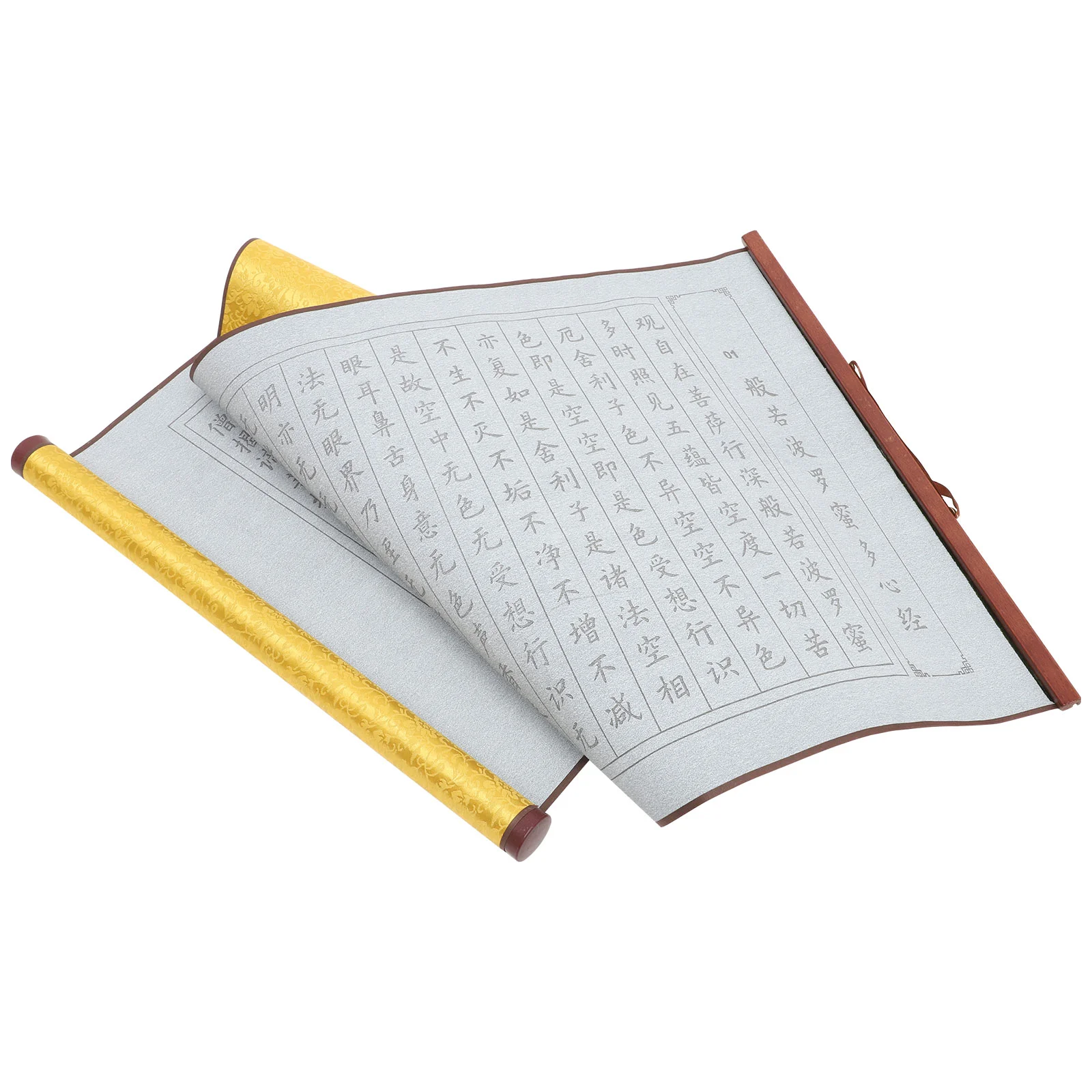 Water Painting Mat Writing Brush Calligraphy Paper Chinese Reusable Cloth Yellow Fountain Pens