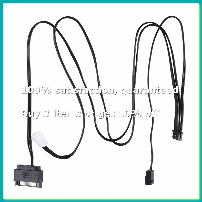 10Pin Water Cooling Radiator Power Supply Cord for X53 X63 X73 10-Pin Connector Cable Wire Power Supply Line-DTA9