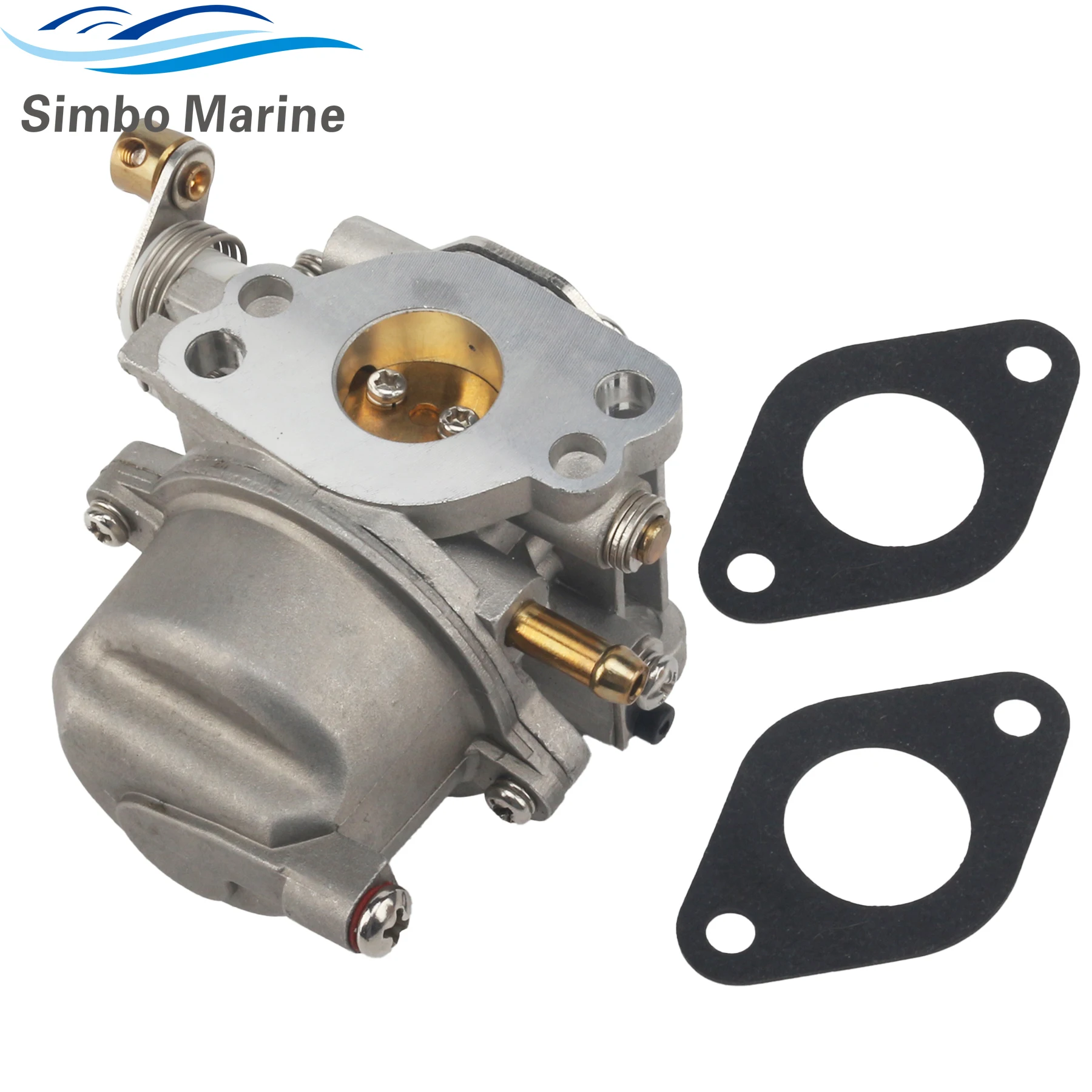 

67D-14301 Carburetor with Gasket for Yamaha 4-Stroke 4HP 5HP F4 F5 Outboard Engine Replacement Parts 67D-14301-10 68D-14301-03