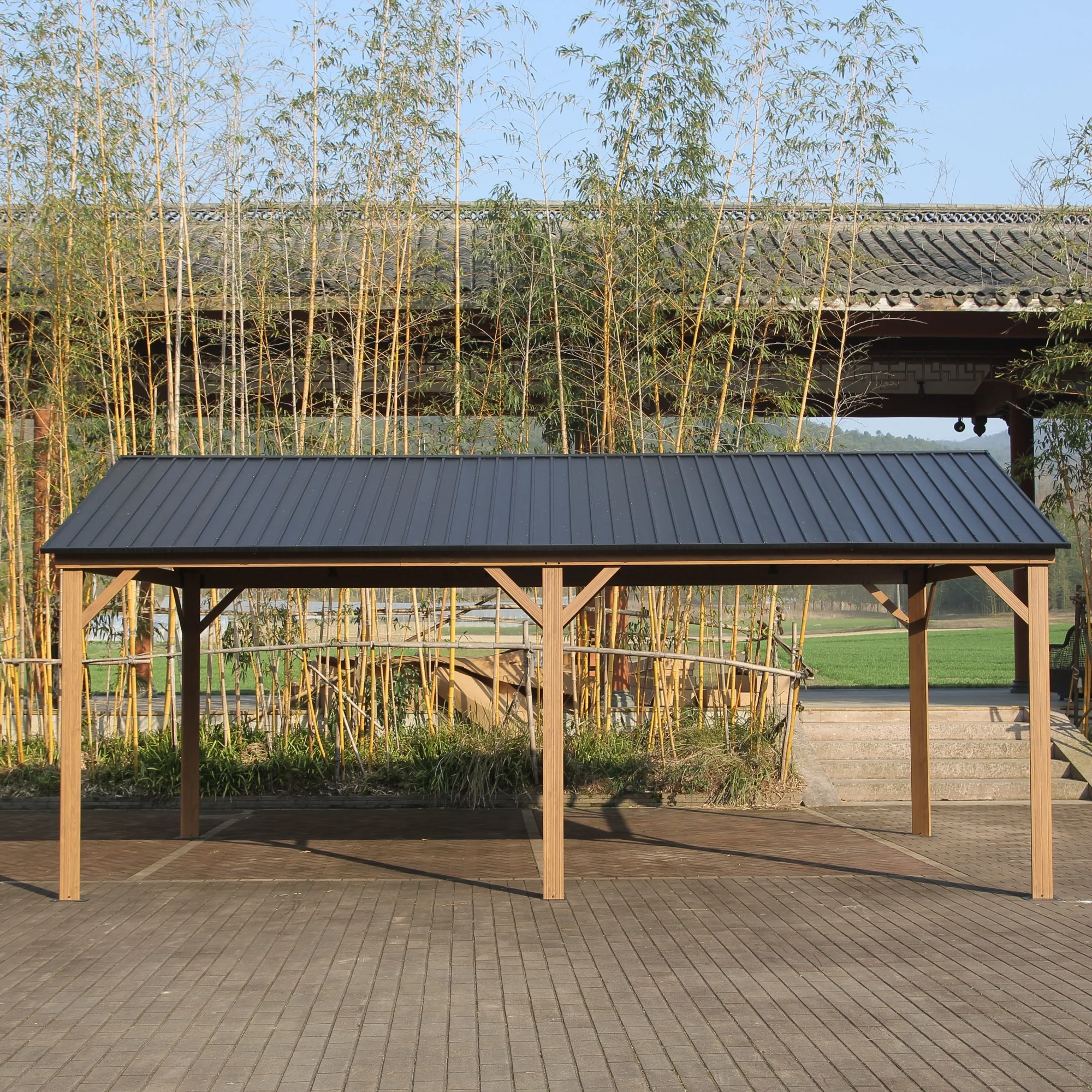 Уличная беседка с алюминиевым – обзор и цена Outdoor Furniture Gazebo