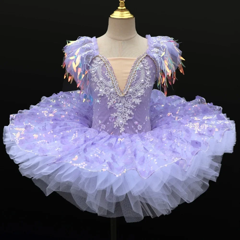 Girls' Ballet Dance Leotards - Princess Tutu Dress 3