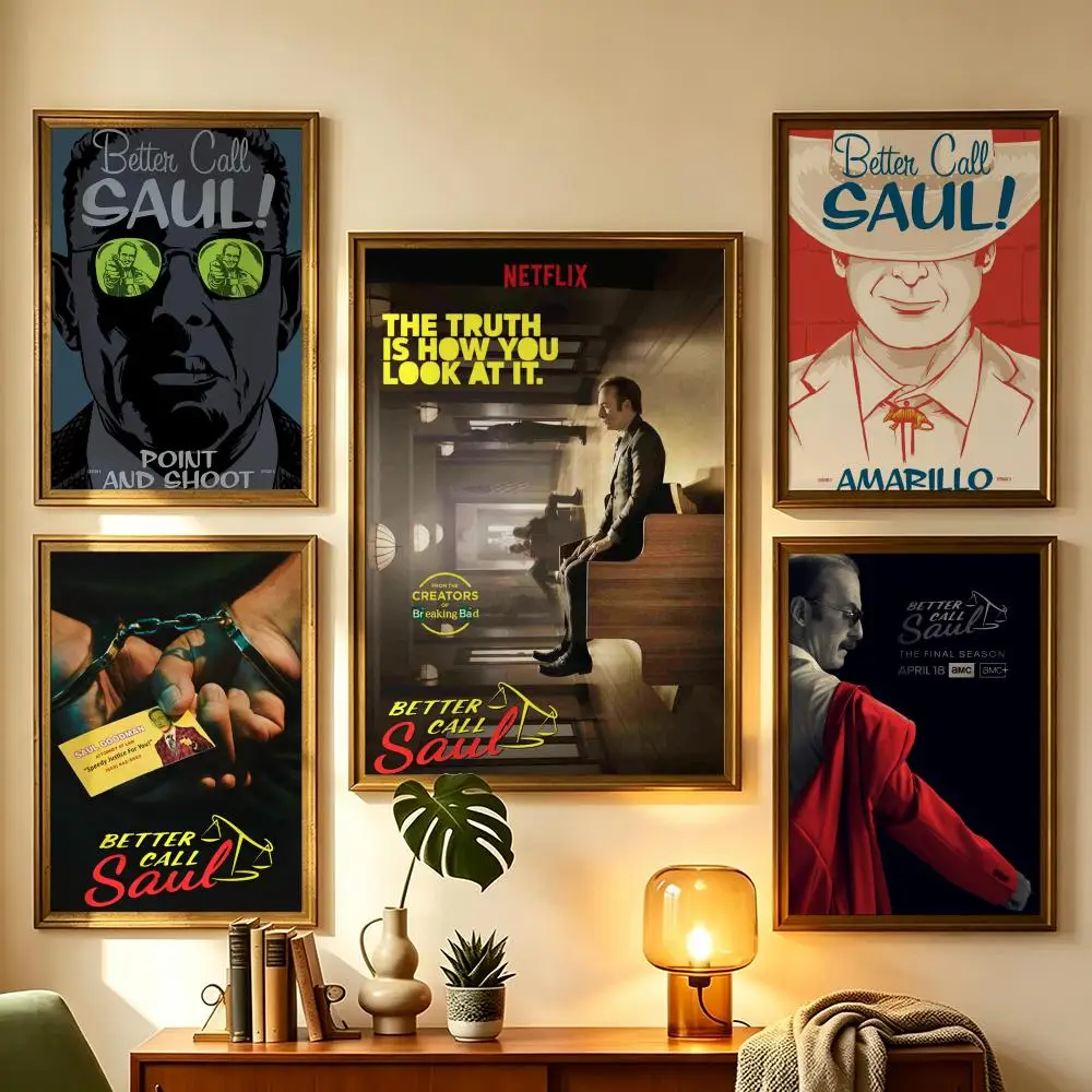 series Better Call Saul Poster HD Poster Sophisticated Modern Aesthetic Wall Art For Living Room Bedroom Office Cafe Decor