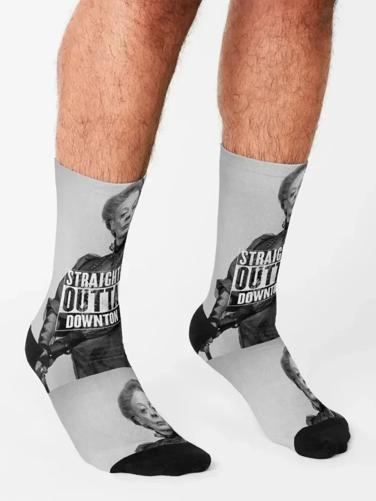 جوارب مستقيمة من Outta Downton، أحذية كاحل عصرية، جوارب هيب هوب للنساء والرجال