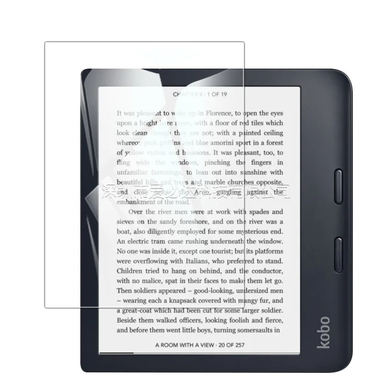 2 pezzi di vetro temperato per Kobo Libra 2 Taclet pellicola protettiva per la protezione dello schermo