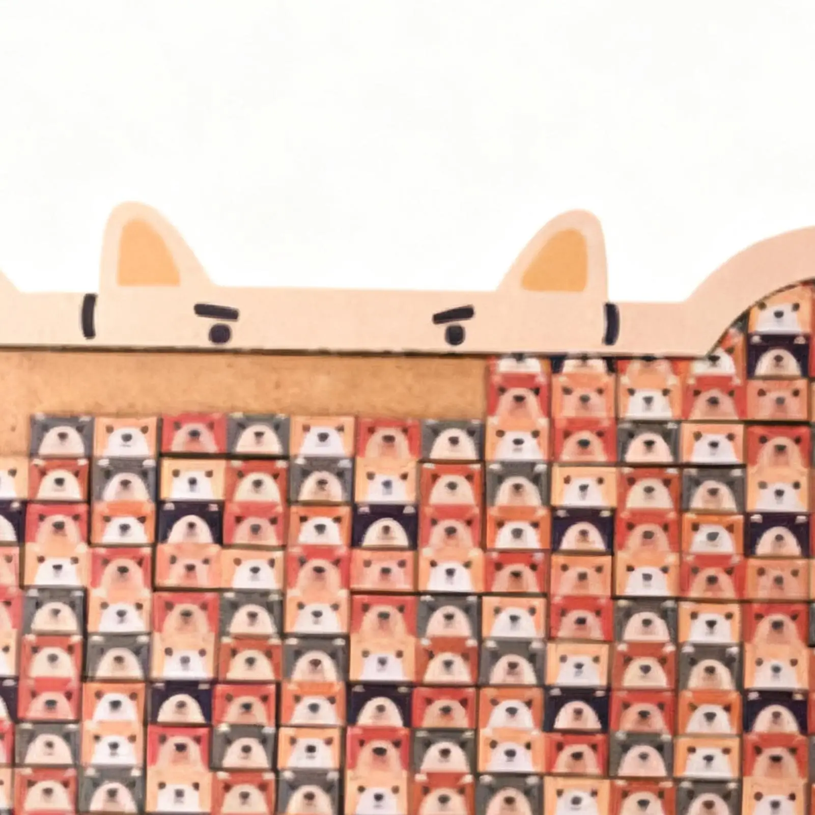 

Деревянные пазлы в форме кошки, домашний декор с рамкой, деревянные сложные пазлы с животными для детей, игровая комната для путешествий, гостиной