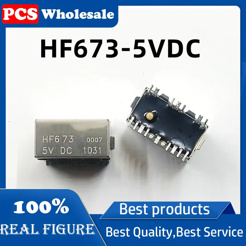 

1PCS New and original HF673-5VDC HF6 73 5VDC High frequency 5 v electromagnetic relay