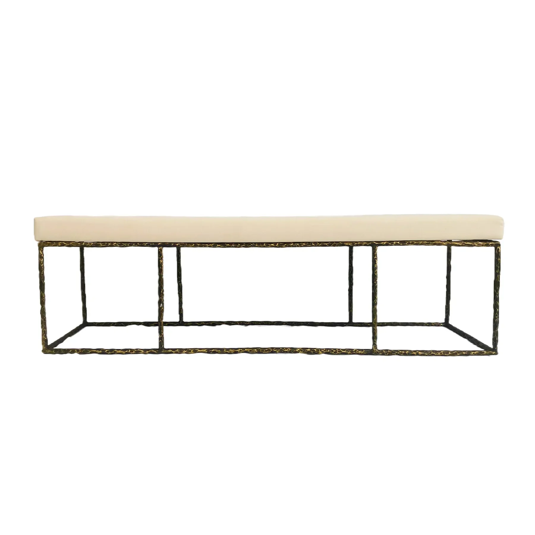 

American fashion light luxury forging bedside stool soft decoration design hotel/villa model room