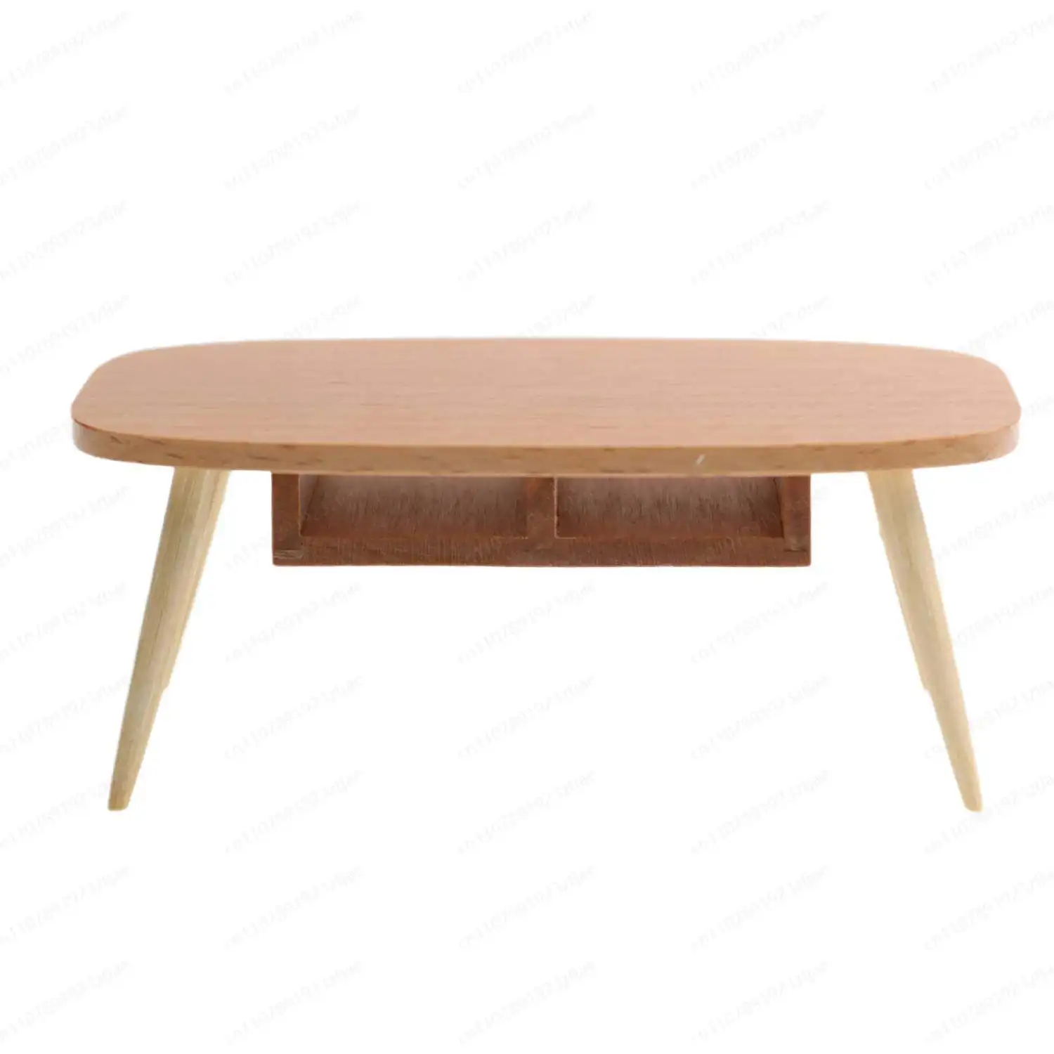 1:12 Miniature Table for Dollhouse - OB11 Scale Coffee Table, Photography & Model Prop view 5