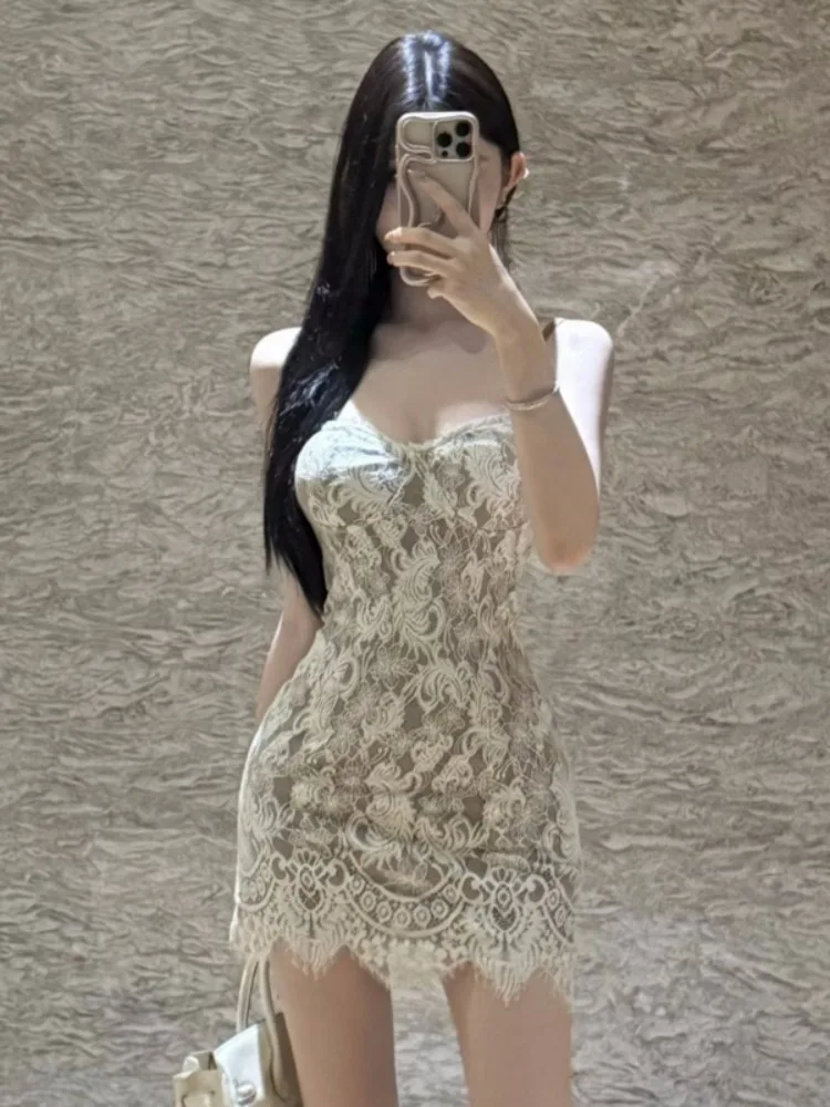 

Sexy Lace Bodycon Dr Women's Autumn Winter New Sle High Waist ort Skirt Tight Fit Base Layer Dr Pure Desire Sle