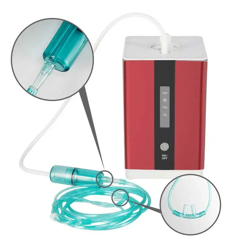 Cawolo New Design 150ml Portable Hydrogen Inhaler Machine PEM Hydrogen  Inhalation Machine Mini