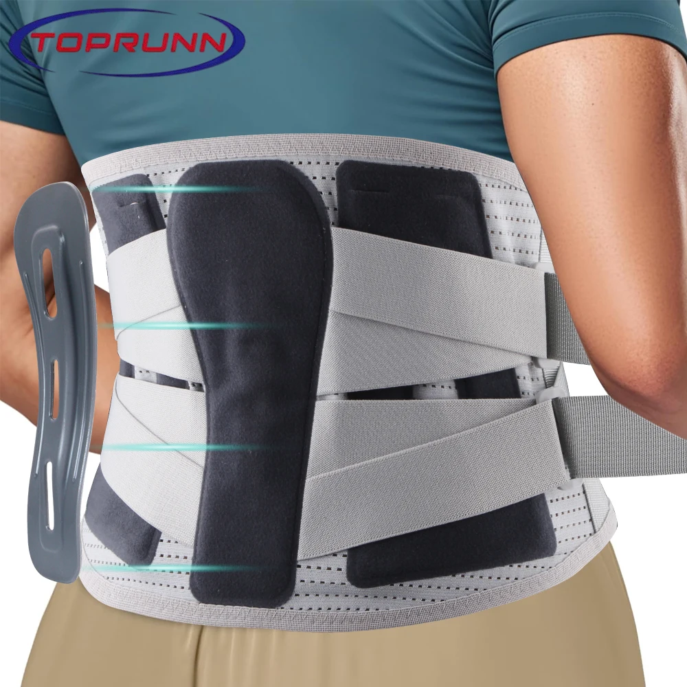 

1PCS Back Brace for Lower Back Pain, Lumbar Support, Herniated Disc, Sciatica, Arthritis – Adjustable Design for Men and Women