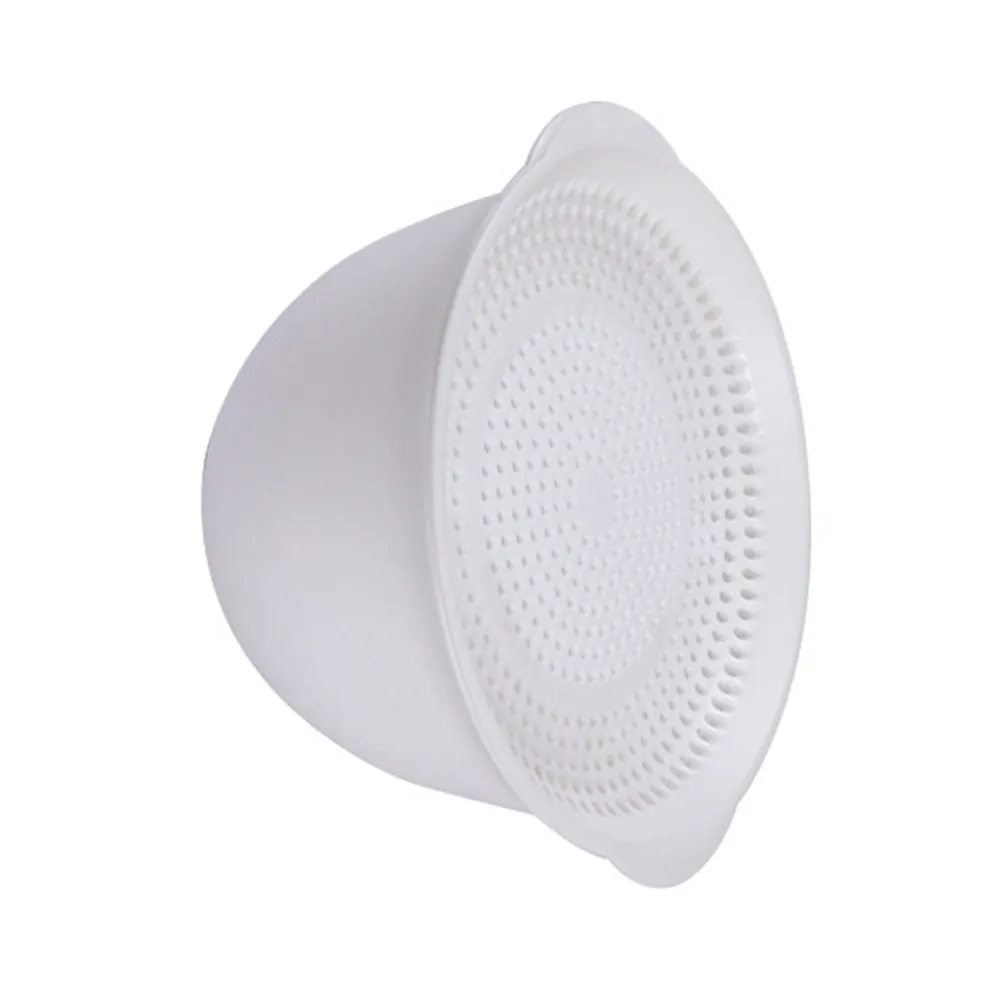 Draining Bowl Microwave Safe Lightweight Plastic Fruit and Vegetable Washing Bowl for Kitchen Storage Heating Soup Butter