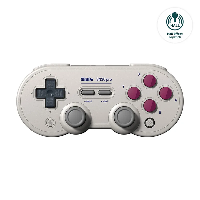 8BitDo SN30 Pro Wireless Bluetooth Gamepad with Hall Effect for Nintendo Switch, PC, Windows 10, 11, Steam Deck, Android, macOS