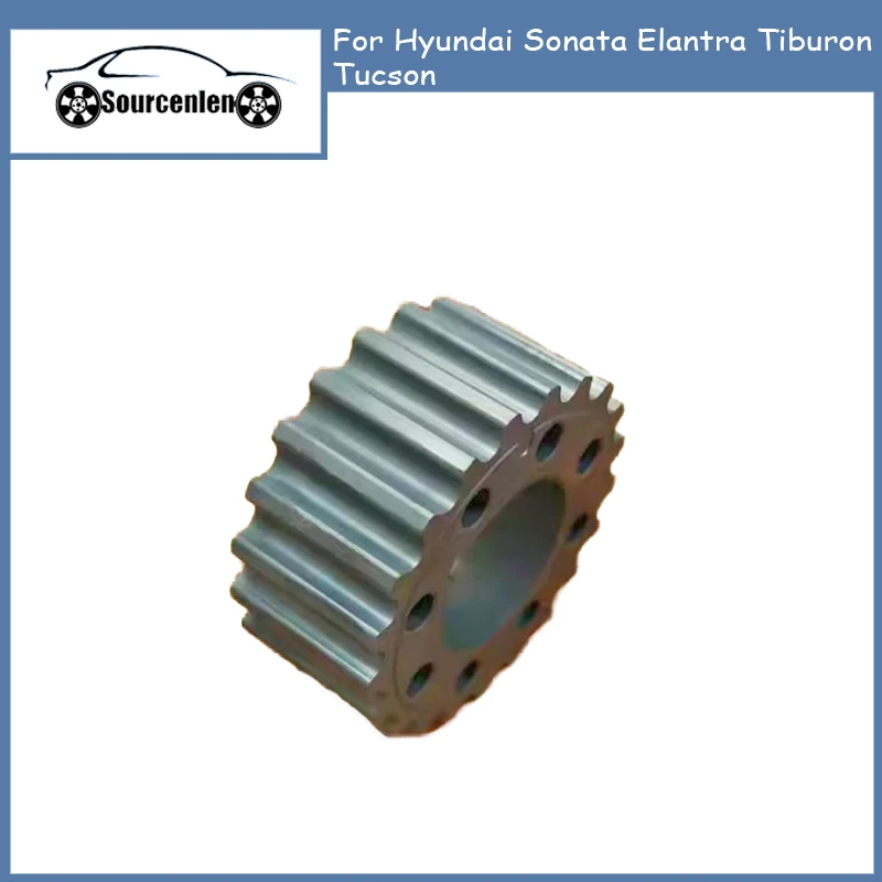 

Совершенно новая звездочка коленчатого вала 2312123000 23121-23000 для Hyundai Sonata Elantra Tiburon Tucson