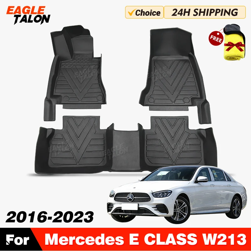 Mercedes-Benz E CLASS W213 2016-2023 2022 2020 2021 2020 2019 için tüm hava TPE kat Mat halı iç koruyucu aksesuarları