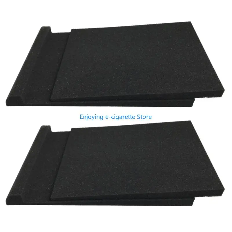 2Pcs AntiVibration Schwämme Pad Verwendung für Sound Geräte Laptops Spielkonsolen Y4QF – Detail 2