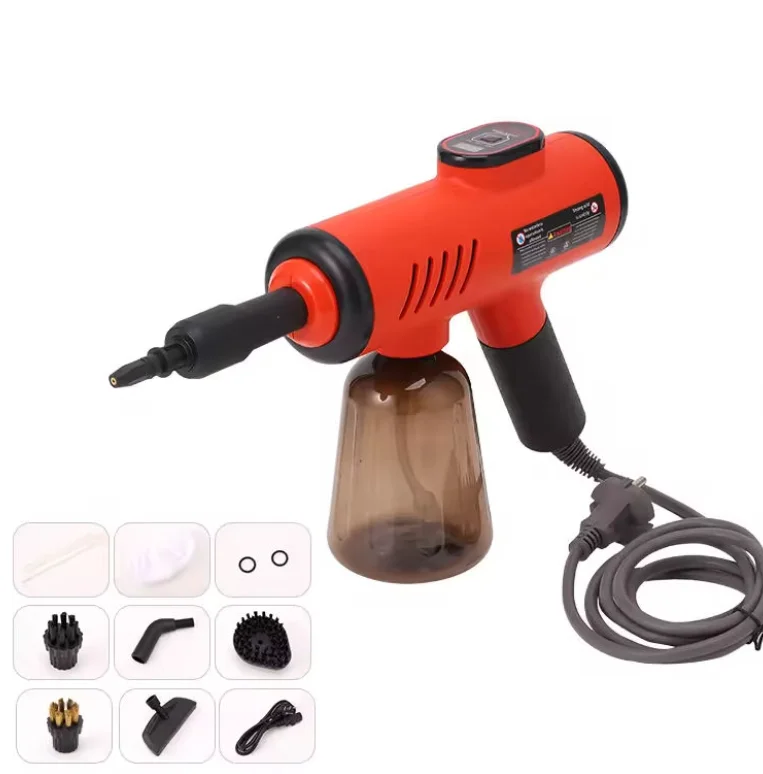 Portable High Temperature Pressurized Steam Cleaner Cloth 600ml Handheld，220v