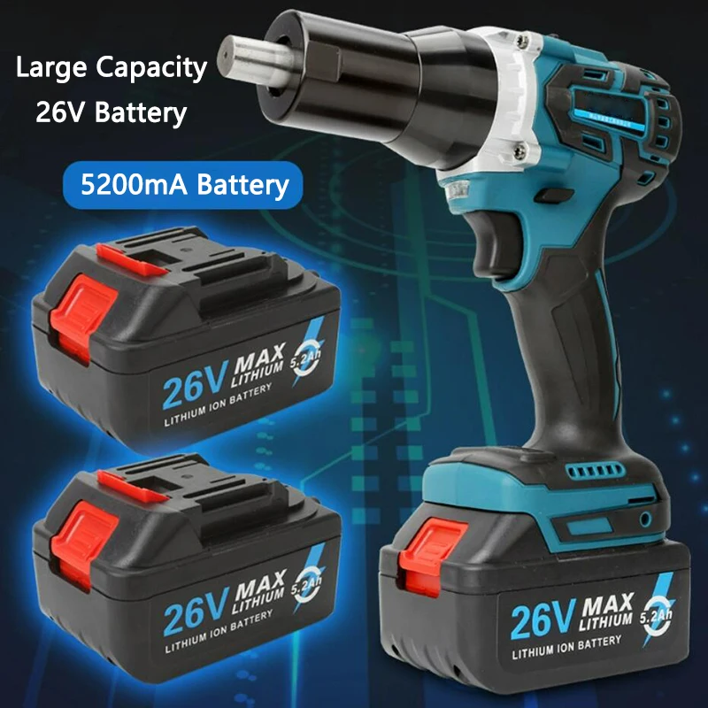 Aggiornamento Display digitale maschiatrice filettatrice elettrica senza spazzole tappatrice a batteria portatile maschiatrice automatica