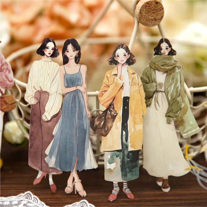 مجلة الذهاب 10 قطعة قصة القرن ملصقات شخصية خمر لمخطط مذكرات سكرابوكينغ كلية غير المرغوب فيه مجلة لتقوم بها بنفسك الشارات