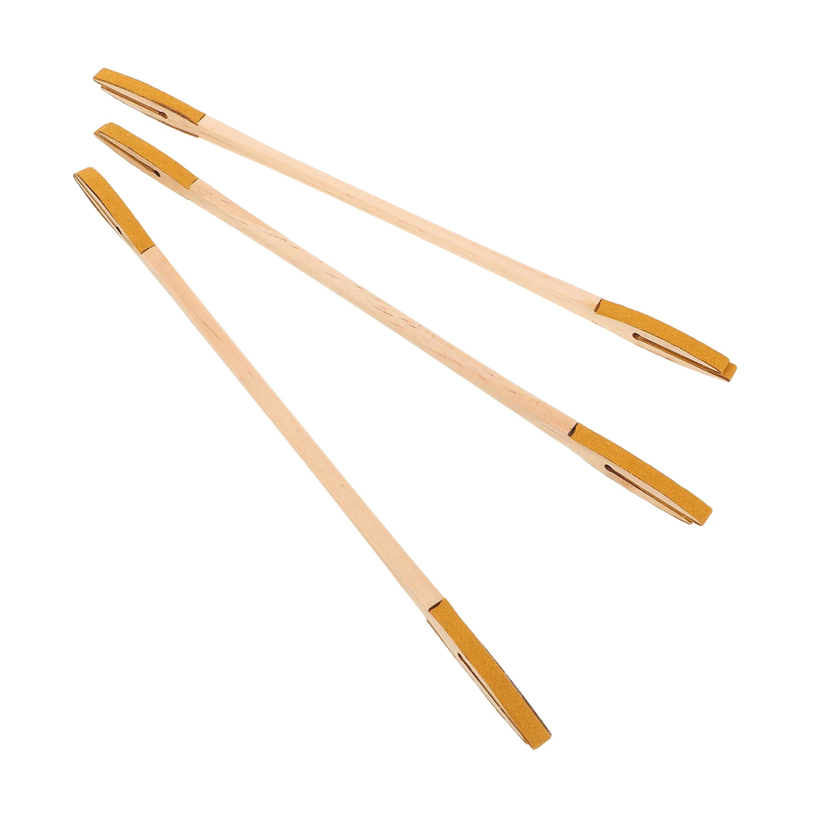 

3Pcs Piano Tuning Tools Wooden Mute Clamp Treble Mute Rod Piano Maintenance Kit Tuning Aid for Technicians Repair Adjustment