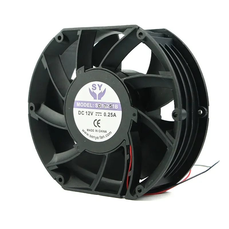 Waterproof Cooling Fan for 17251 Ultrasonic Humidifier Disinfection Machine Air Curtain Supermarket Freezer Cooling