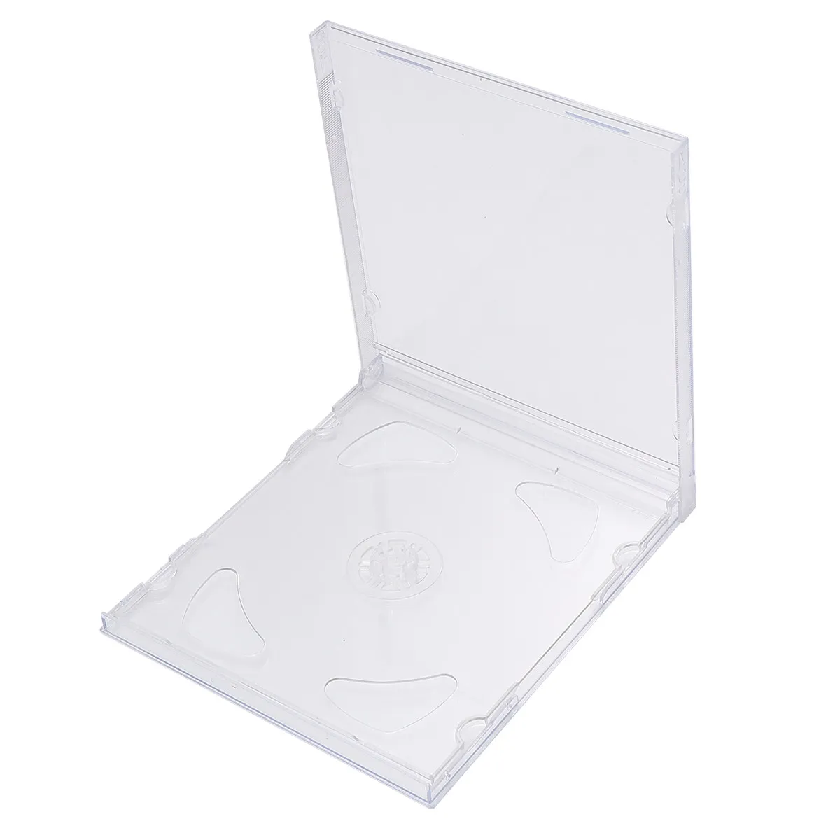 

10Pcs Transparent Cd Storage Boxes Portable Double Cd Dvd Holder Video Package Organizer Gift for Wedding Film