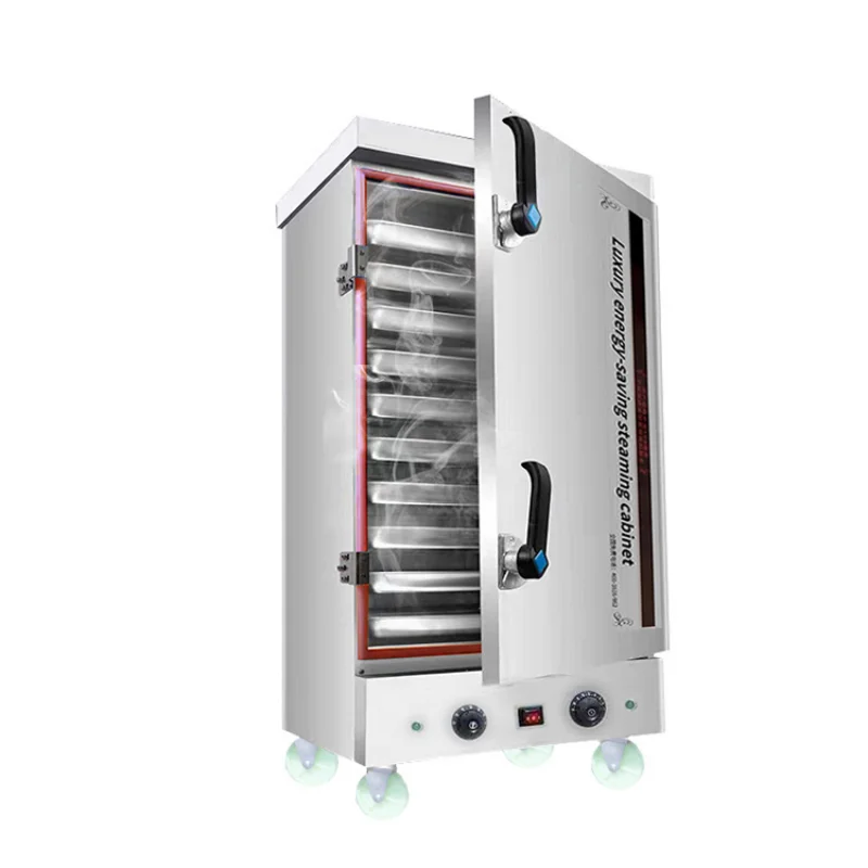 Industrial Food Steamer / commercial rice steamer cabinet4 /6//8/12/24layers rice steamer machine