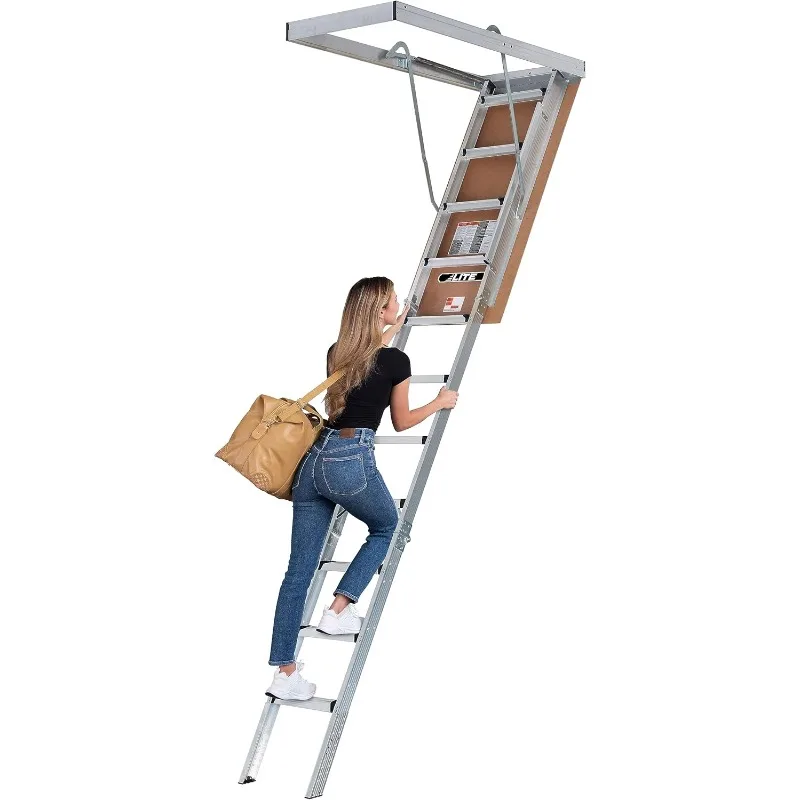 10-Foot Aluminium Attic Ladder 56