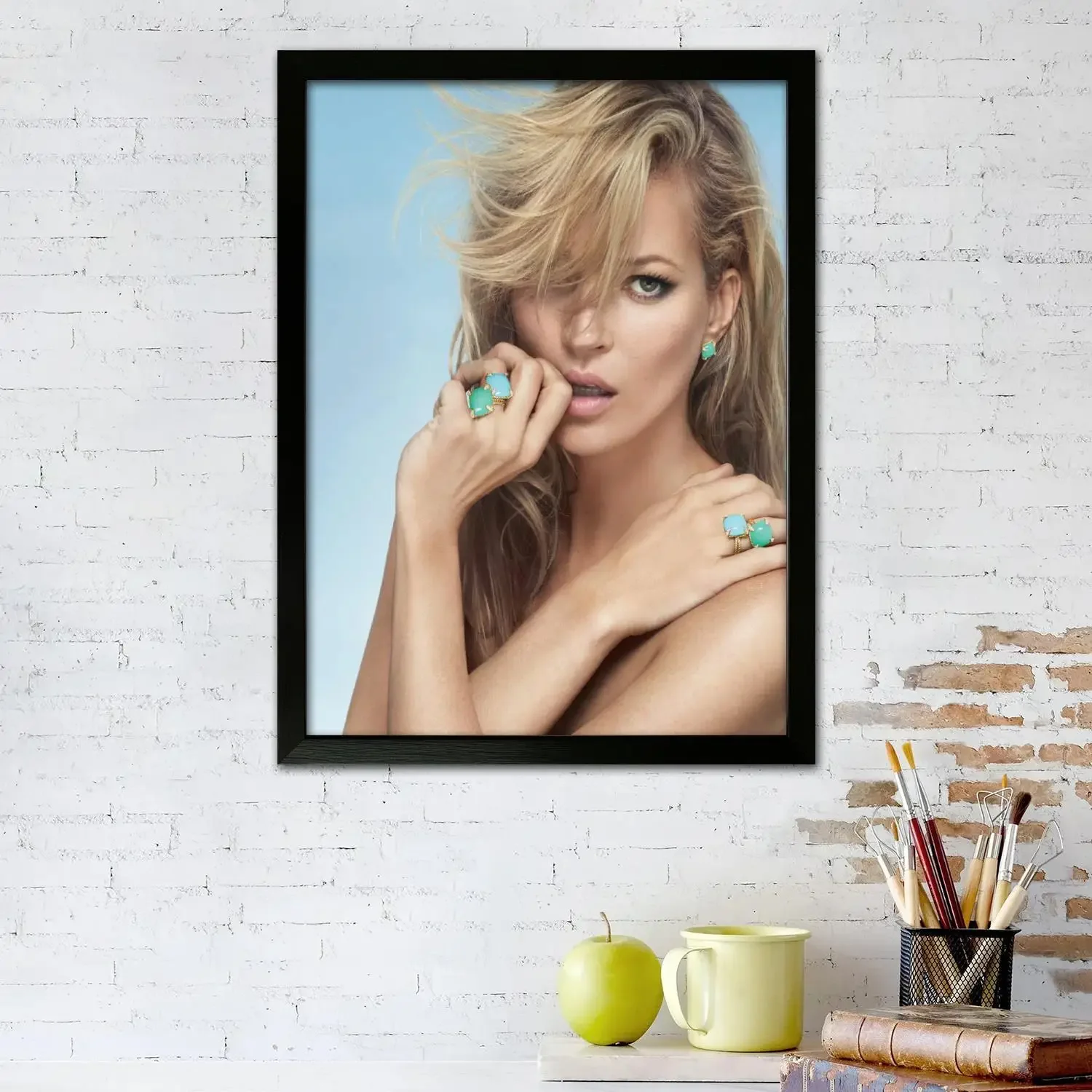 Kate moss Poster cetakan seni dinding kanvas lukisan Poster untuk Modern keluarga ruang tamu Dekorasi Rumah